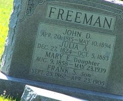 Frank S. Freeman Frank S. Freeman
