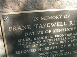 Frank Tazewell Riddle