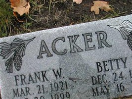 Frank W Acker