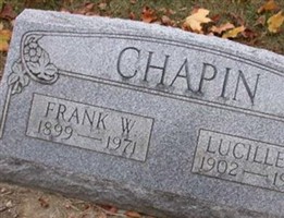 Frank W. Chapin Frank W. Chapin