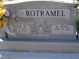Frank Willis Rotramel, Sr