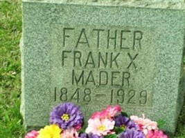Frank X Mader Frank X Mader