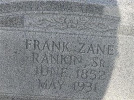 Frank Zane Rankin, Sr