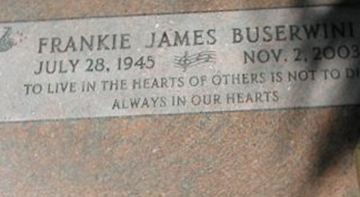 Frankie James Buserwini