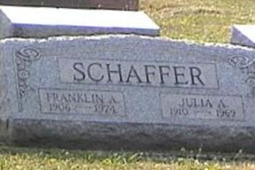 Franklin A. Schaffer Franklin A. Schaffer