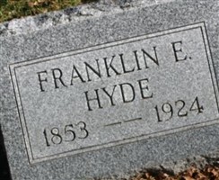 Franklin E Hyde