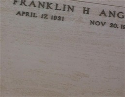 Franklin Harvey Anglin Franklin Harvey Anglin