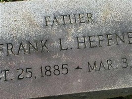Franklin Lewis Heffner Franklin Lewis Heffner