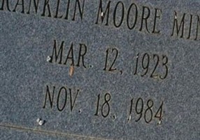 Franklin Moore Minter Franklin Moore Minter