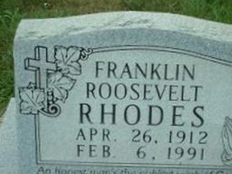 Franklin Roosevelt Rhodes