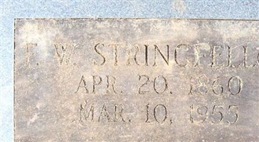 Franklin Weldon Stringfellow Franklin Weldon Stringfellow
