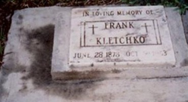 Franz "Frank" Kletchko Franz "Frank" Kletchko