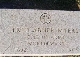 Corp Fred Abner Myers