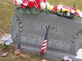 Fred Armond Capps, Sr Fred Armond Capps, Sr