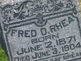 Fred D. Rhea Fred D. Rhea