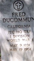 Fred Ducommun Fred Ducommun