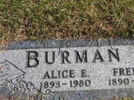 Fred E. Burman Fred E. Burman