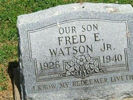 Fred E Watson, Jr Fred E Watson, Jr