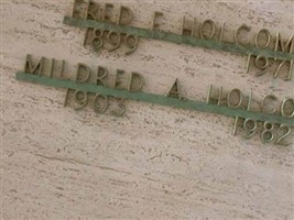 Fred F Holcomb Fred F Holcomb
