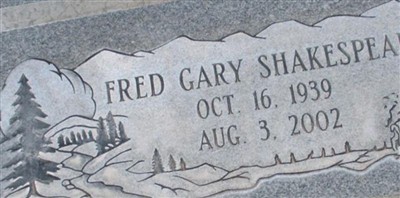 Fred Gary Shakespear Fred Gary Shakespear