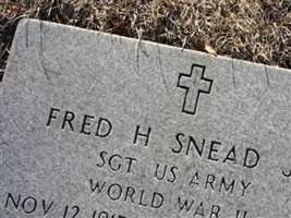 Fred H Snead, Jr