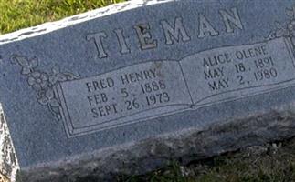 Fred Henry Tieman