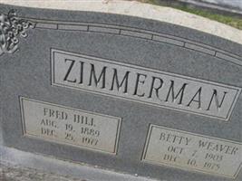 Fred Hill Zimmerman