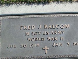Fred J Balcom Fred J Balcom
