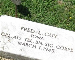 Fred L Guy Fred L Guy
