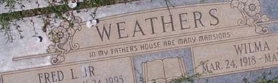 Fred L Weathers, Jr