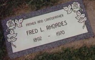 Fred Lester Rhoades Fred Lester Rhoades