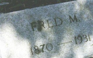 Fred M. Schrader Fred M. Schrader