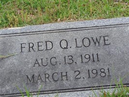 Fred Q. Lowe Fred Q. Lowe