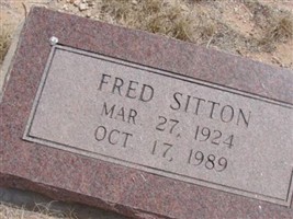 Fred Sitton Fred Sitton