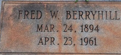 Fred W. Berryhill
