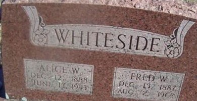 Fred W. Whiteside Fred W. Whiteside