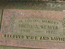 Freda A Weaver Freda A Weaver