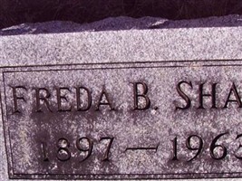 Freda B Shaw