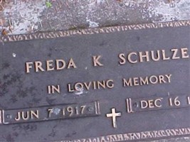 Freda K Schulze