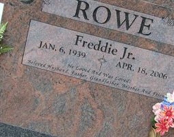 Freddie Rowe, Jr Freddie Rowe, Jr