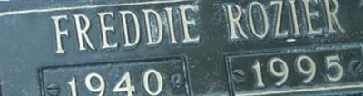 Freddie Rozier Holloman, Jr Freddie Rozier Holloman, Jr