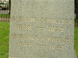 Frederick A Wheeler