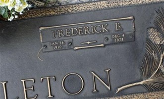 Frederick B Pendleton Frederick B Pendleton