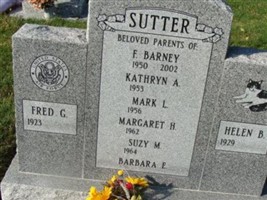 Frederick Barney Sutter Frederick Barney Sutter