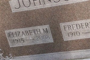 Frederick E "Bus" Johnson Frederick E "Bus" Johnson