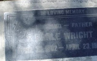 Frederick Earle Wright Frederick Earle Wright