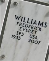 Frederick Everet Williams