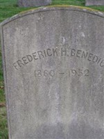 Frederick H Benedict