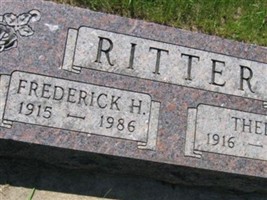 Frederick H. Ritter Frederick H. Ritter
