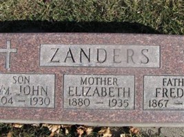 Frederick Henry Zanders Frederick Henry Zanders